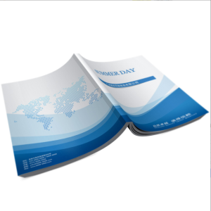 CMYK offset printing full color softcover book