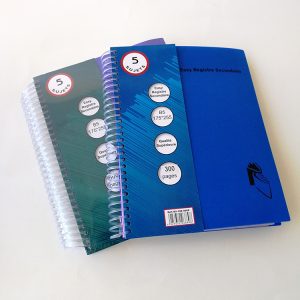Plastic coil bound book custom printing