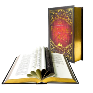book printing with gold foiling