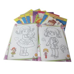 coloring books custom printing service