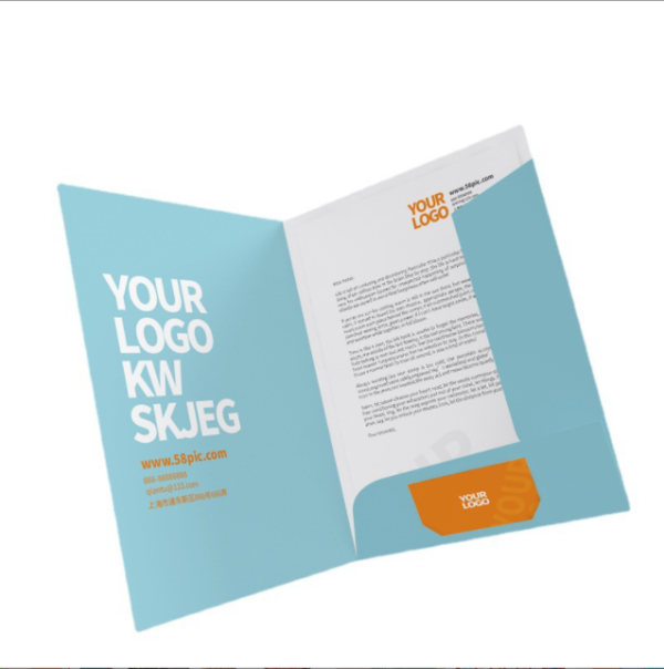 company folder printing