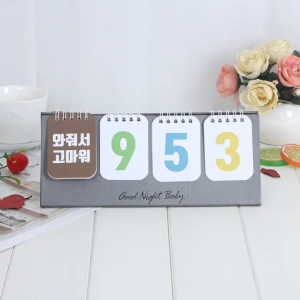 countdown desk calendar book printing