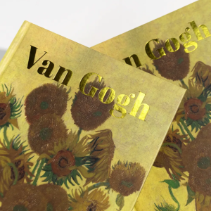 gold foiling fiction book printing