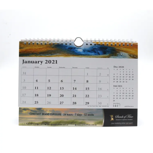 hanging wall calendar printing