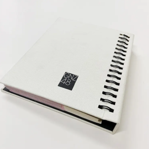 hidden wire-o book printing