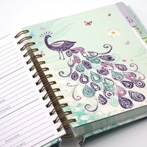 hide wire-o binding book printing